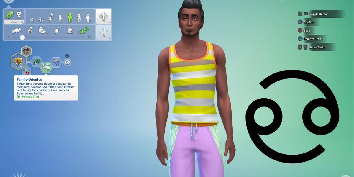 Sim-rakovina. Foto: The Sims 4