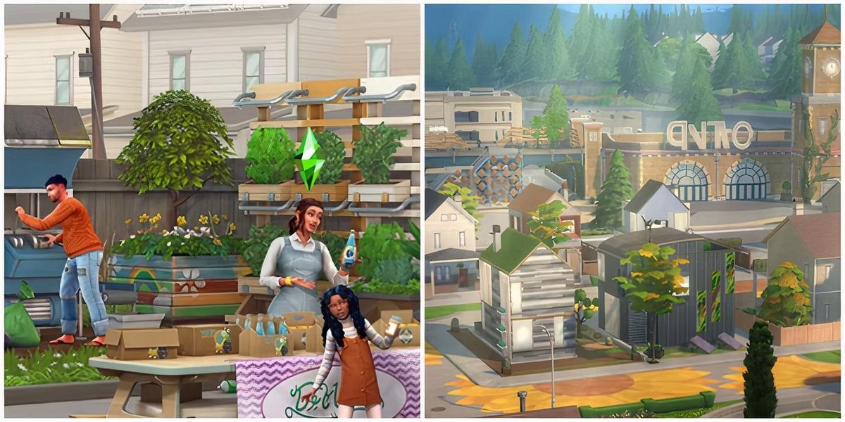 Сокращайте, повторно используйте и перерабатывайте. Фото: The Sims 4