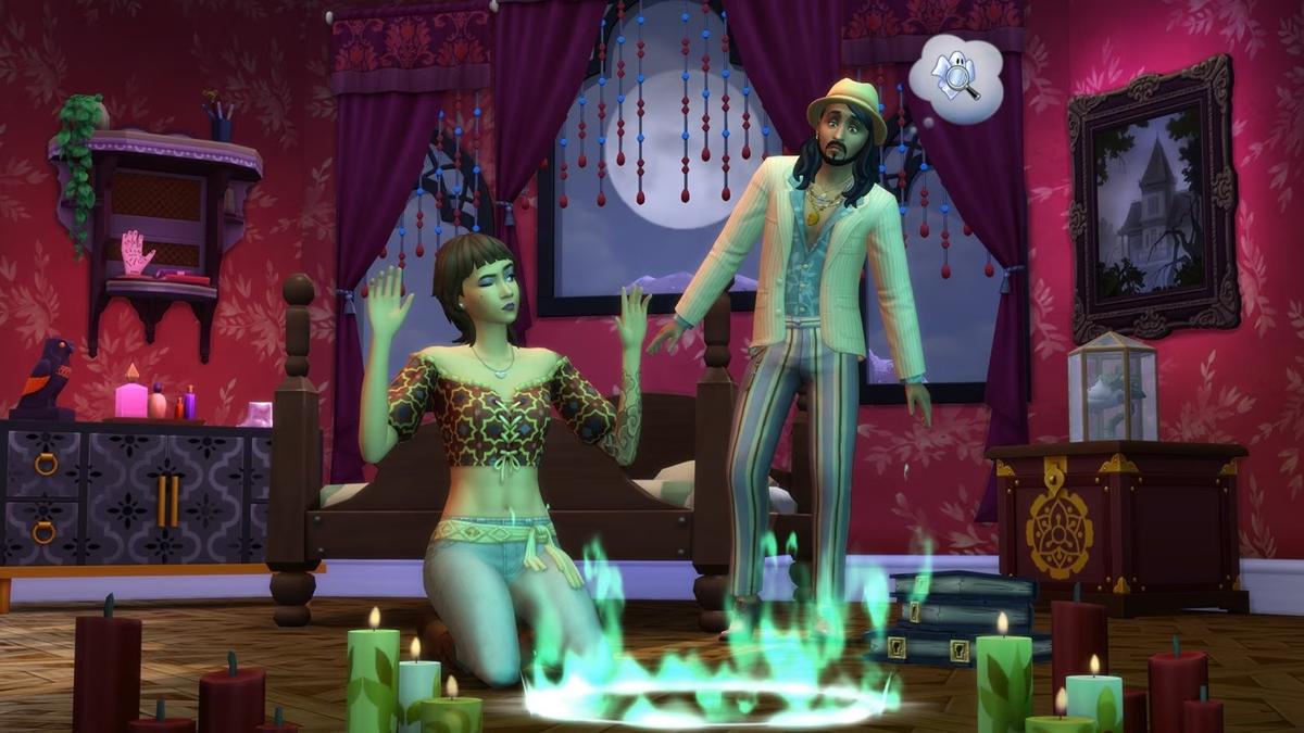 The Sims 4: Жилой дом с призраками в «Паранормальное» — 64 бита