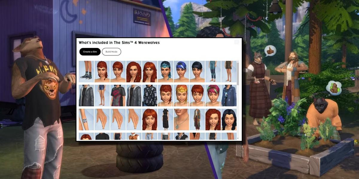 Оборотни. Фото: The Sims 4