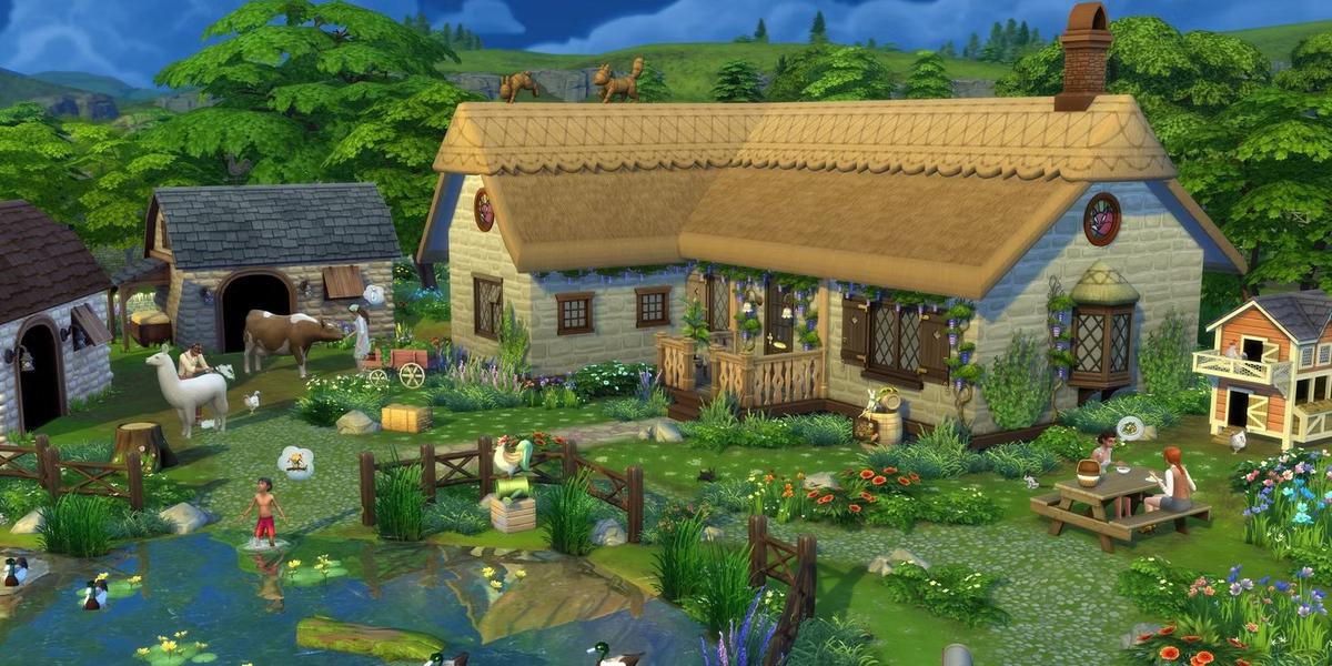 Форма для дома. Фото: The Sims 4