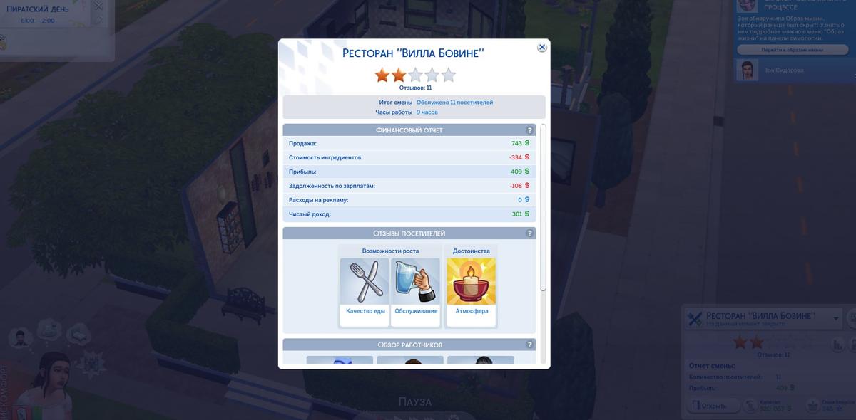 Recenze. Foto: The Sims 4