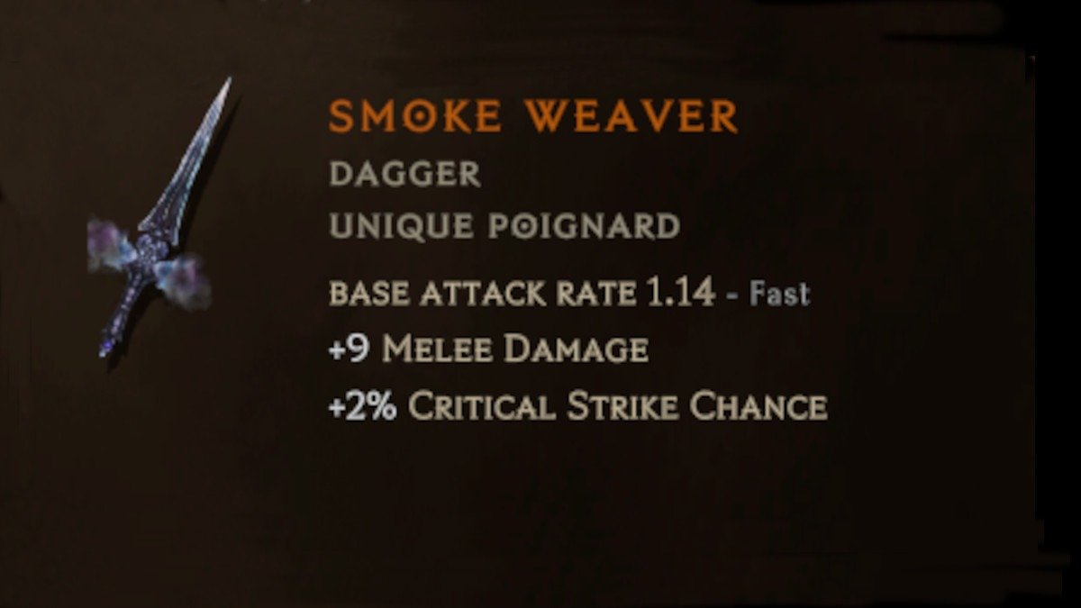 Smoke Weaver. Фото: Last Epoch