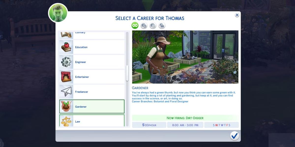 Еженедельная зарплата 14 700 симолеонов. Фото: The Sims 4
