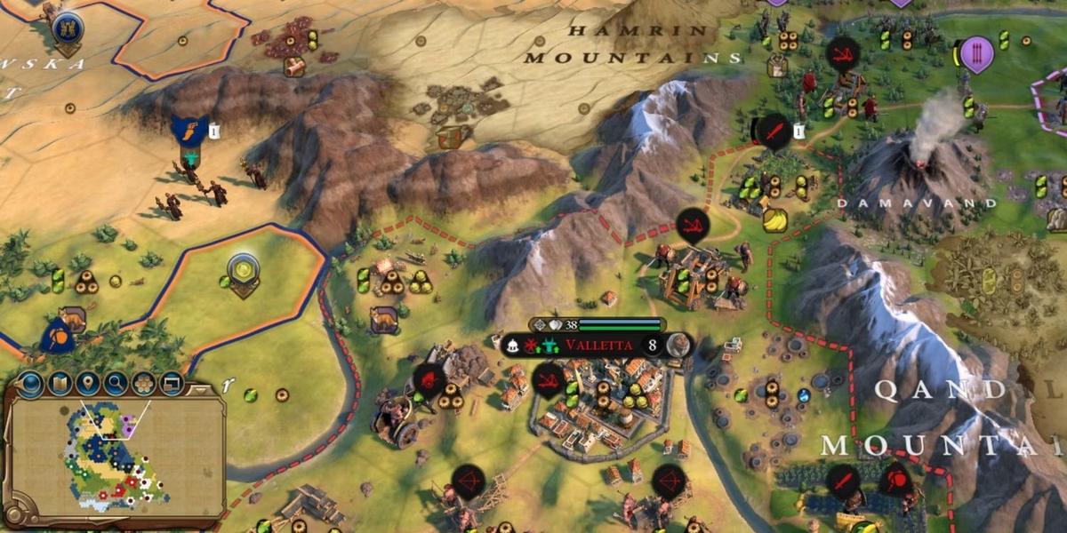 Инвестируйте в города-государства, ориентированные на господство. Фото: Civilization 6