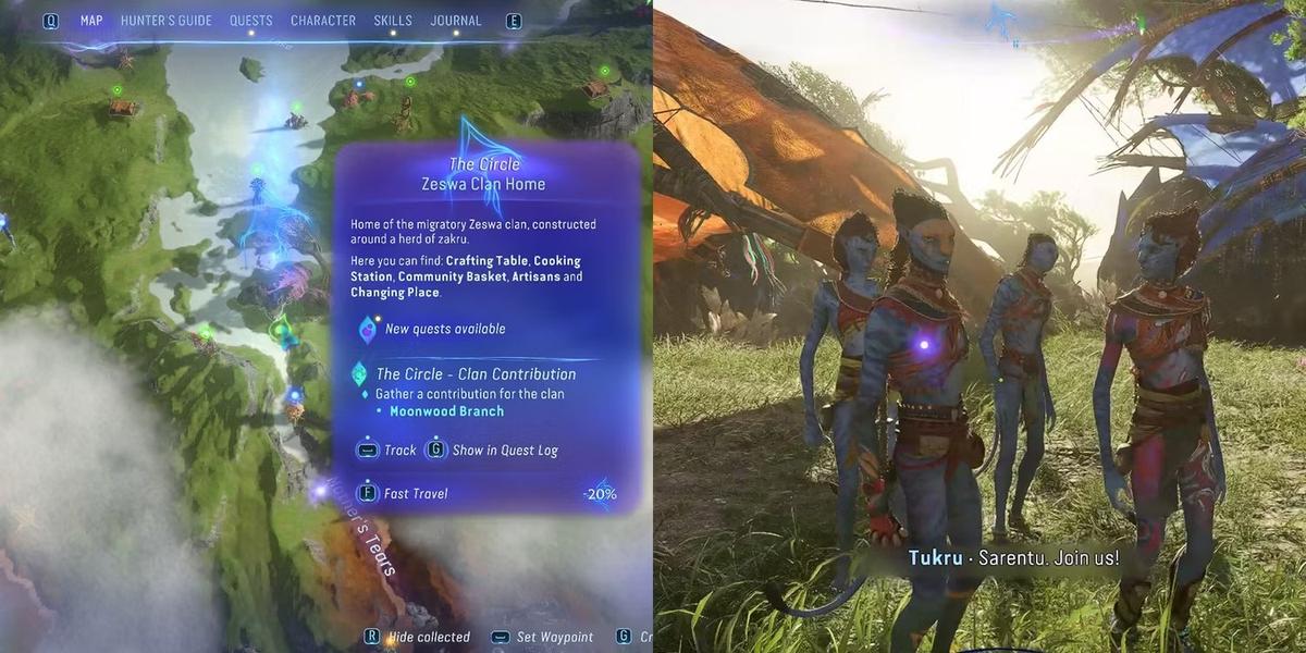 В игре есть На'ви. Фото: Avatar: Frontiers Of Pandora