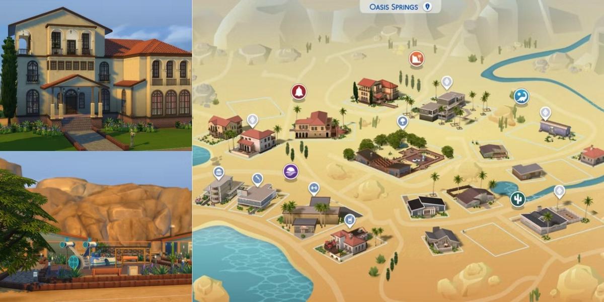 Мягкий климат пустыни. Фото: The Sims 4