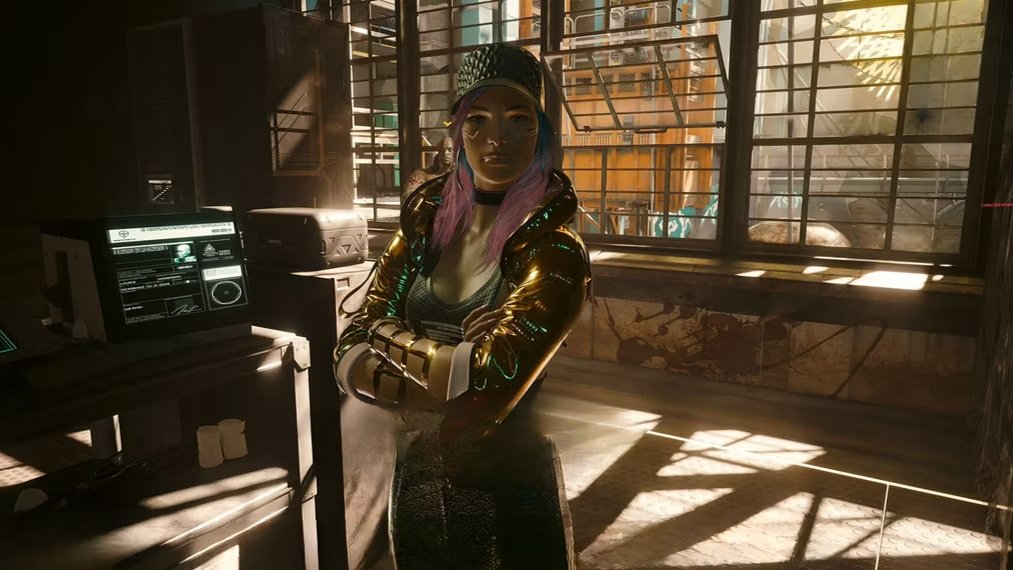 Можно получить новый пистолет. Фото: Cyberpunk 2077