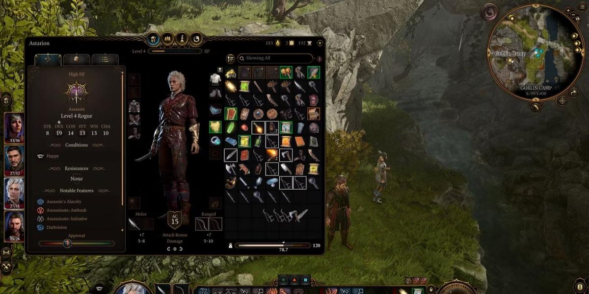 Выбор товаров. Фото: Baldur's Gate 3