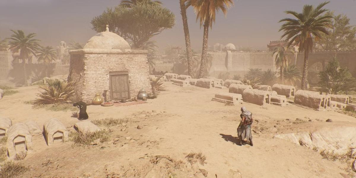 Кладбище за воротами Тахира. Фото: Assassin's Creed Mirage