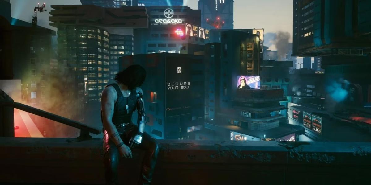 Не рискуй никем другим и Штурми Арасаку в одиночку. Фото: Cyberpunk 2077