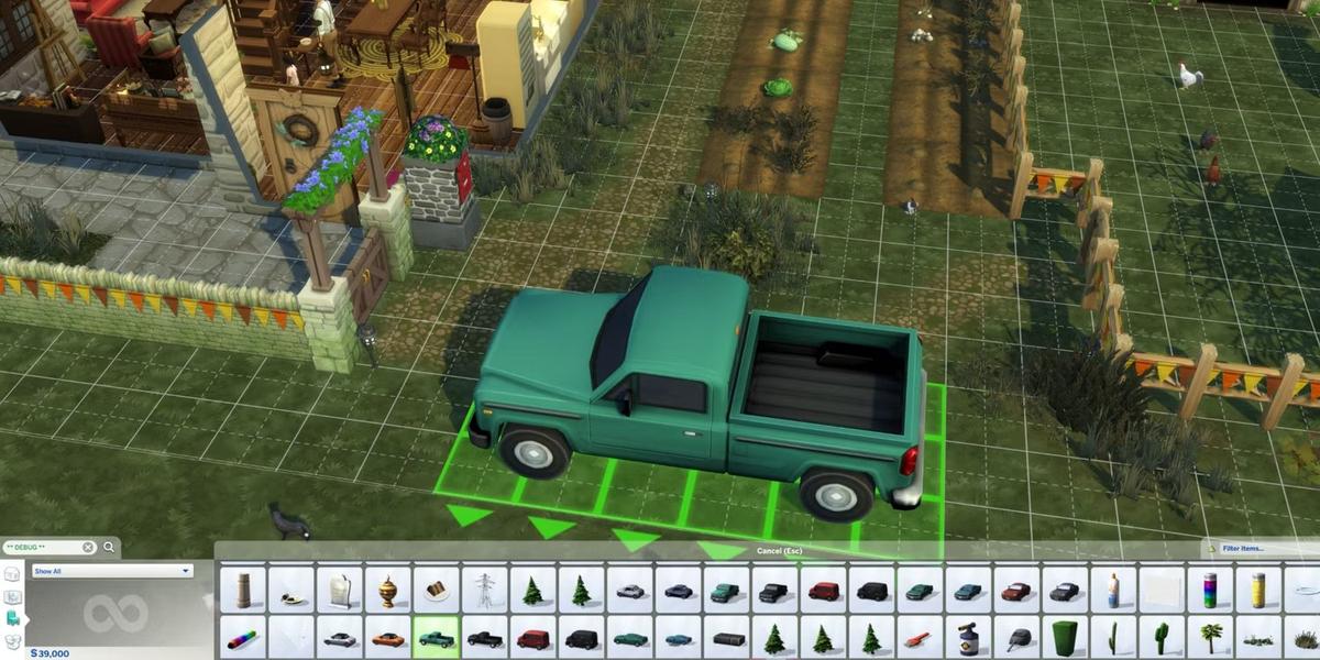 Множество декоративных предметов. Фото: The Sims 4