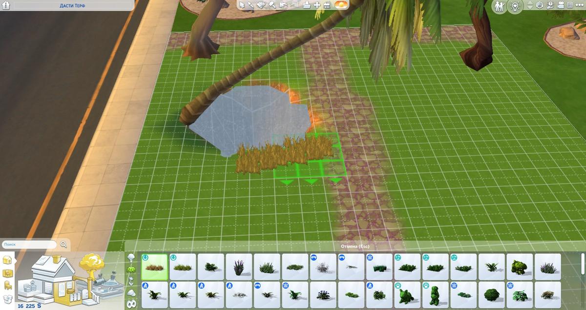 Кустарники. Фото: The Sims 4