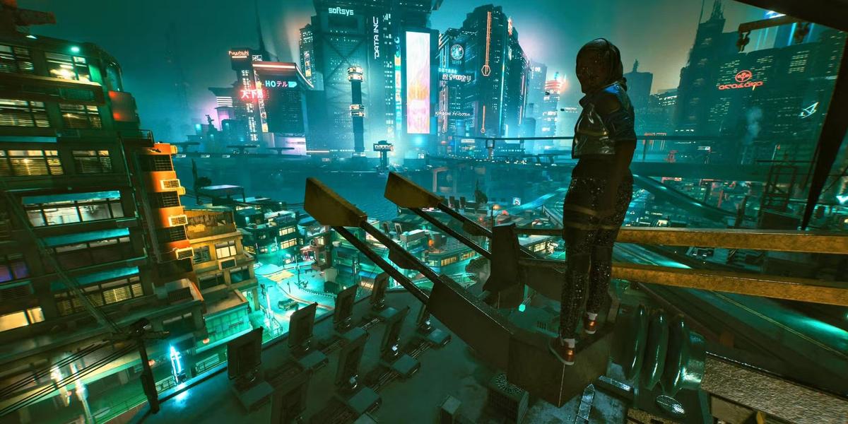 Движение в этой игре доставляет массу удовольствия. Фото: Cyberpunk 2077