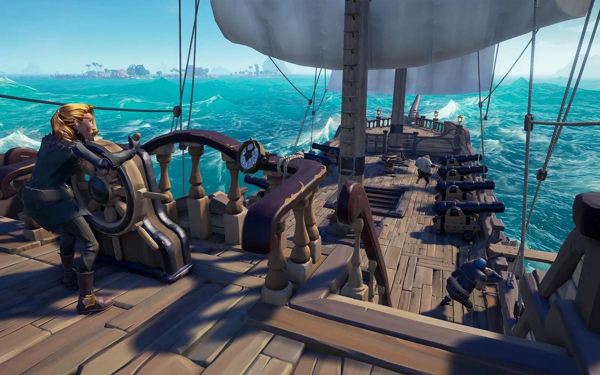 Собери пиратскую команду из друзей и ходи по морям. Фото: Sea Of Thieves