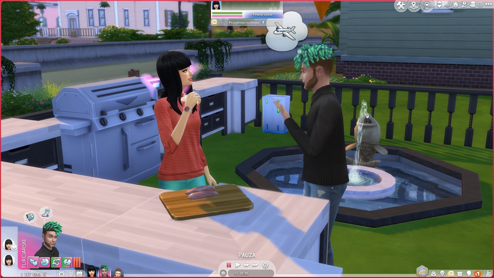 Бывают страхи, которые касаются взаимодействия с другими жителями Sims. Фото: Steam