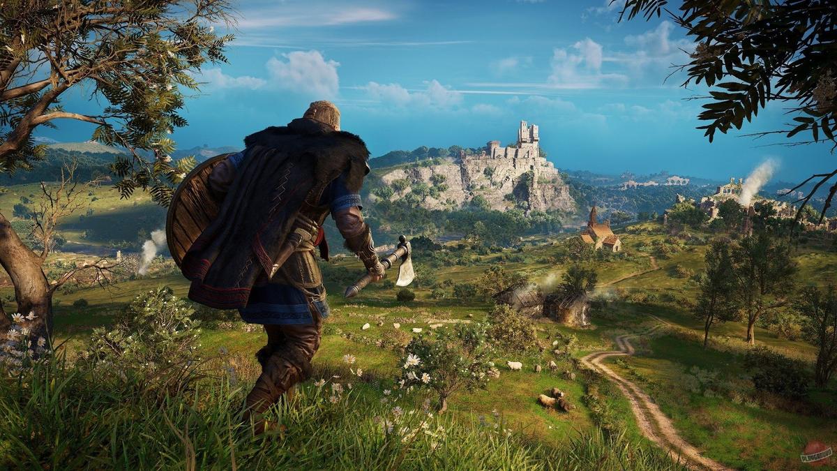 Вторгнитесь на плодородные земли Средневековой Британии. Фото: Assassin's Creed: Valhalla