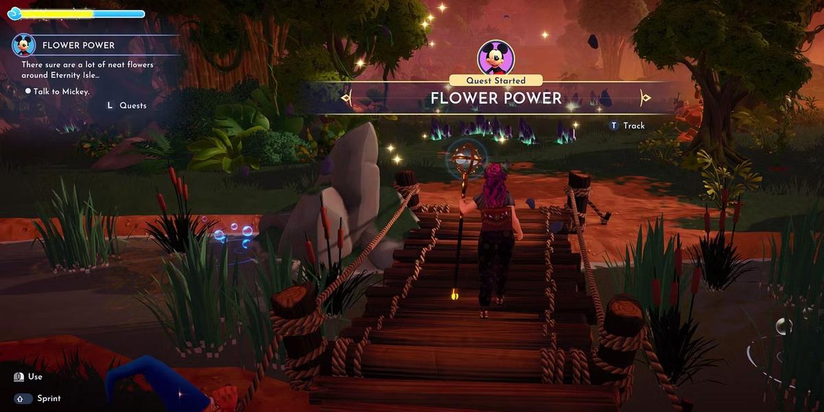 Сила цветов. Фото: Disney Dreamlight Valley