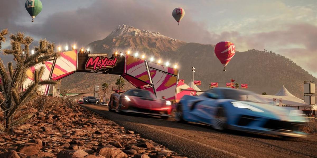 Исследуйте Мексику с открытым миром вместе с приятелями-гонщиками. Фото: Forza Horizon 5