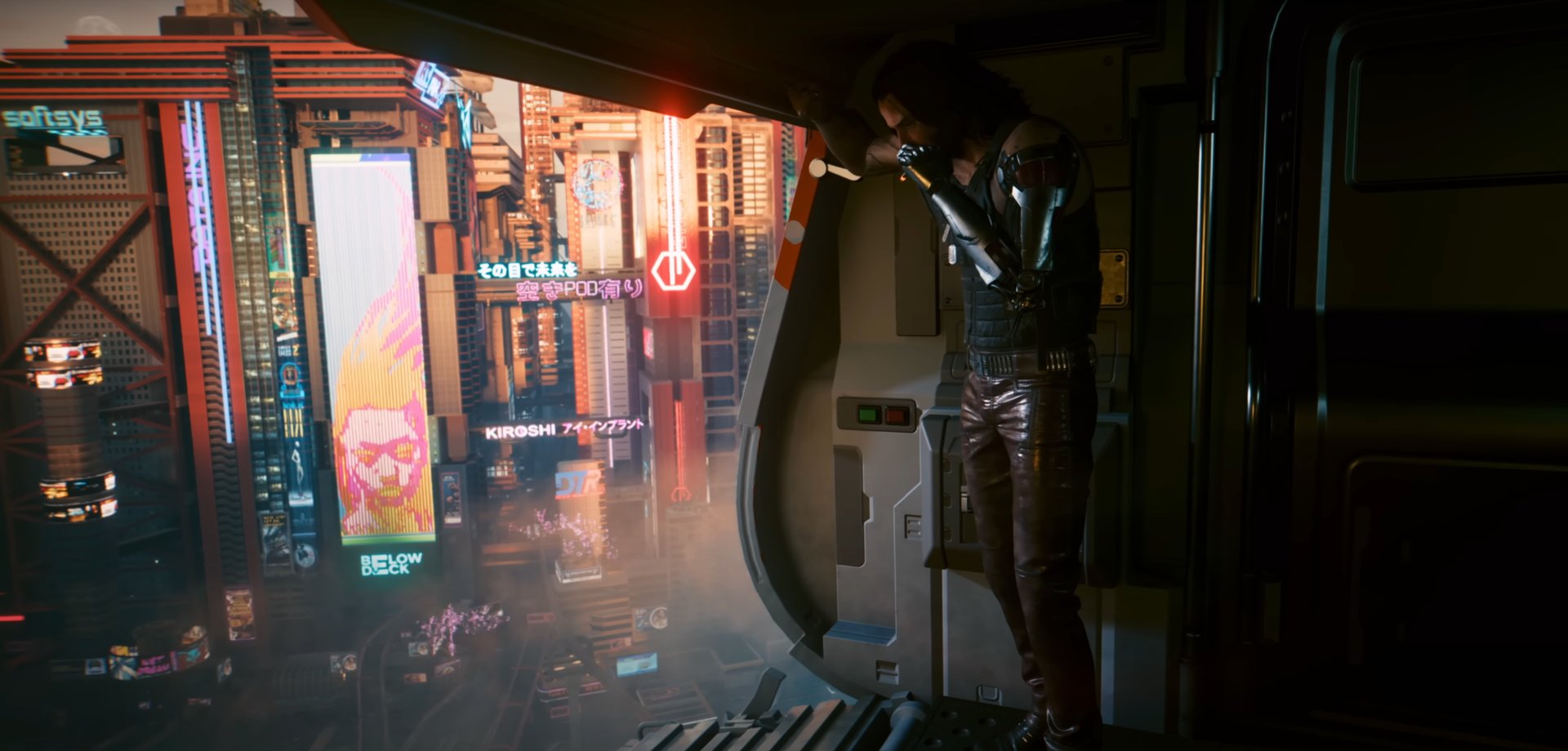 Джонни Сильверхенд — Киану Ривз. Фото: Cyberpunk 2077: Phantom Liberty — Official Trailer