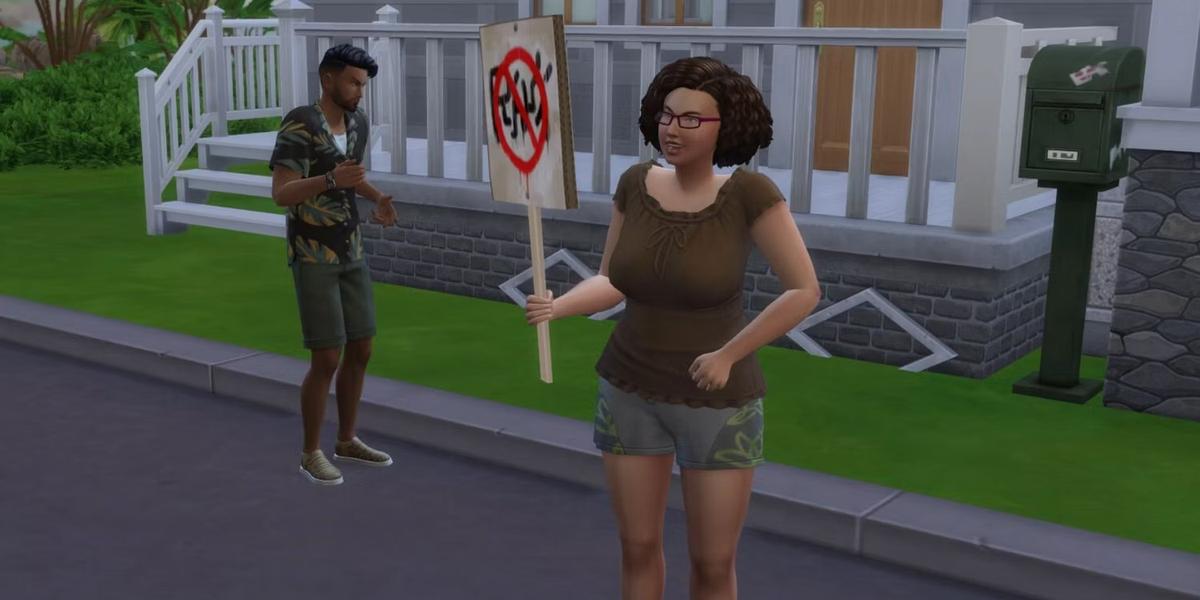 Povstání v The Sims 4. Foto: The Sims 4