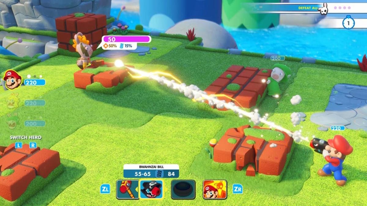 Фото: Mario + Rabbids Kingdom Battle и Sparks of Hope