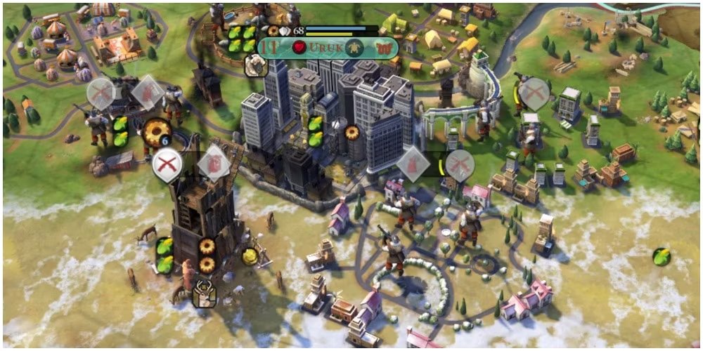 Города. Фото: Civilization 6