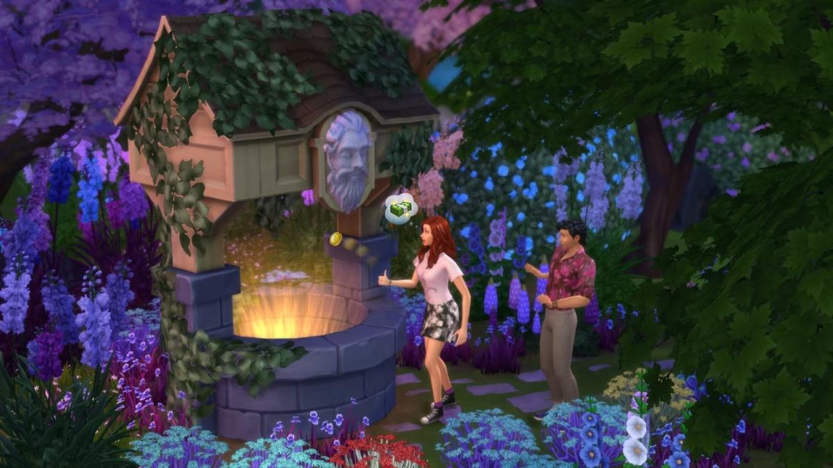 The Sims 4 раздает бесплатный набор Романтический сад — 64 бита