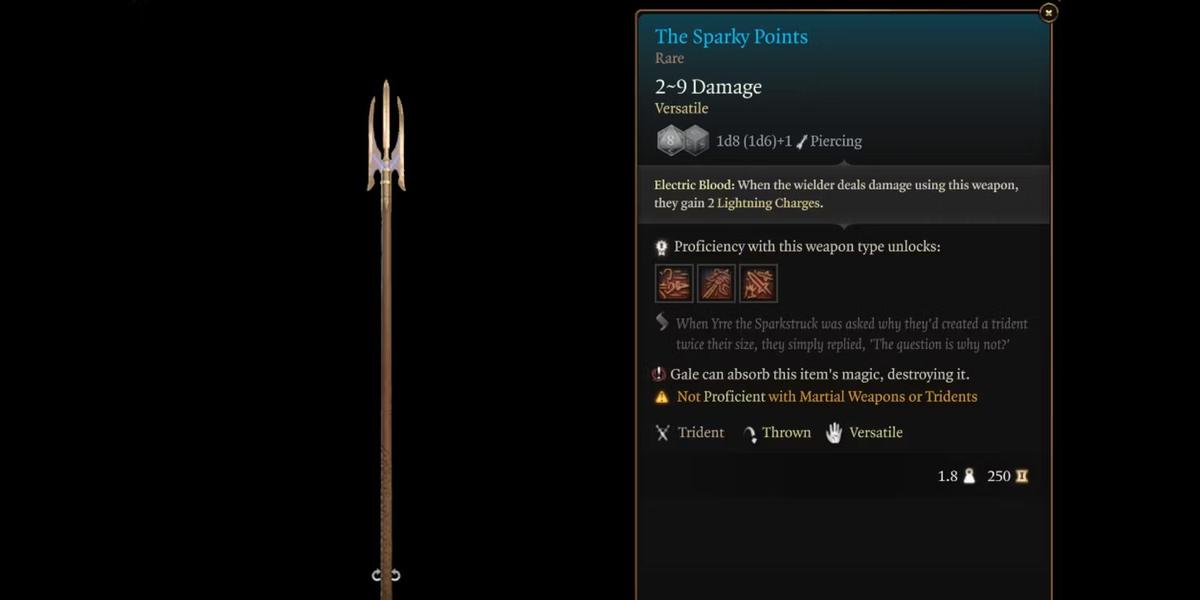 The Sparky Points. Фото: Baldur's Gate 3