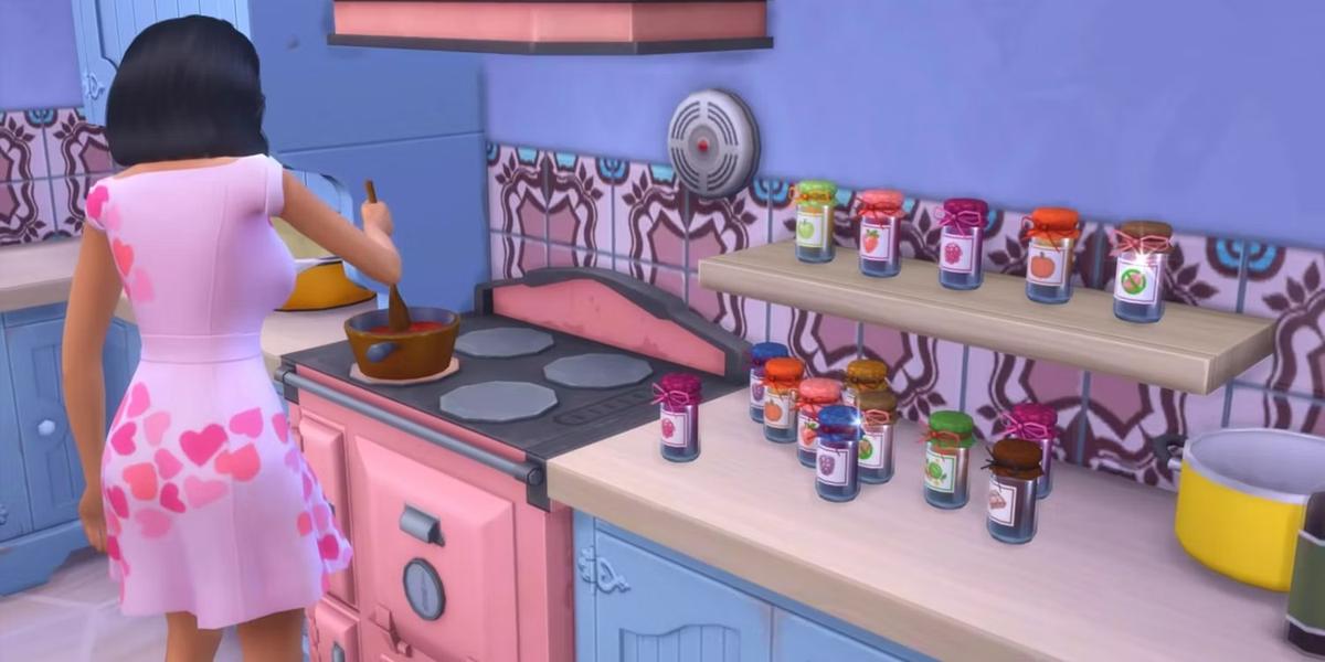 Развлекайтесь на кухне. Фото: The Sims 4
