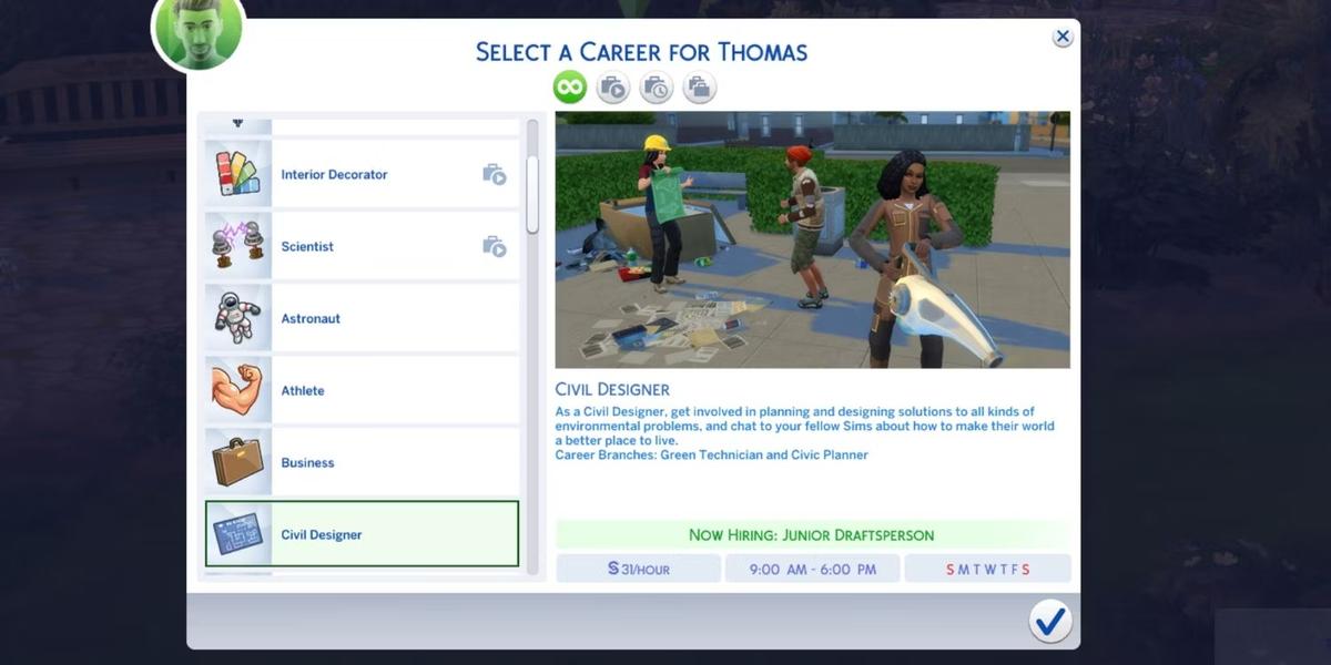 Еженедельный заработок 14 000 симолеонов. Фото: The Sims 4