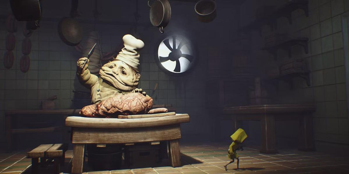 В утробе обитает множество ужасающих и враждебных существ. Фото: Little Nightmares