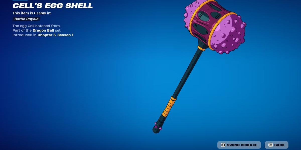 Cell’s Egg Shell (800 V-Bucks). Фото: Fortnite