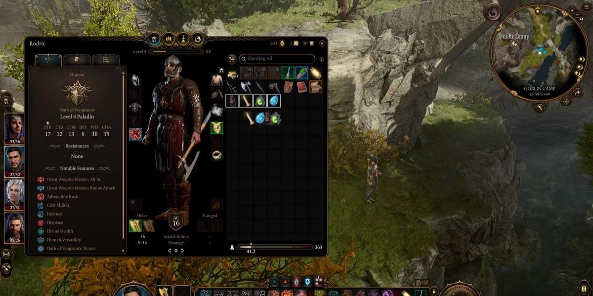 Ресурсы игры. Фото: Baldur's Gate 3
