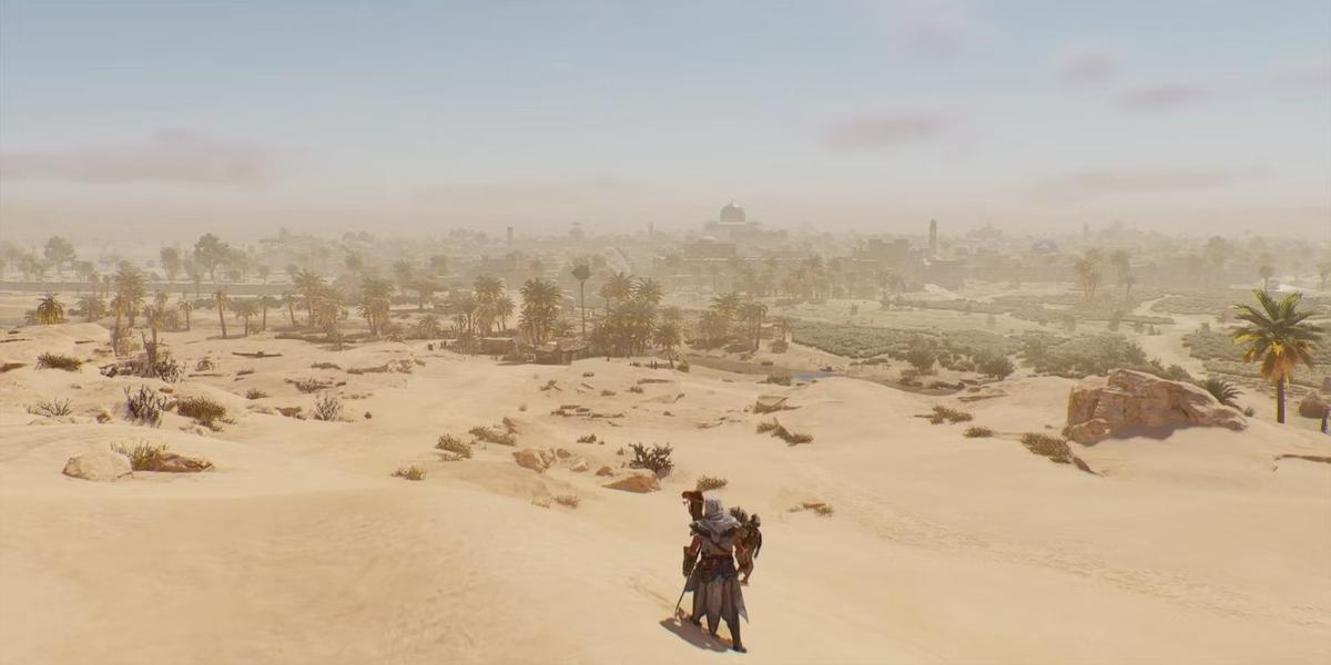 Пустыня и историческое место. Фото: Assassin's Creed Mirage