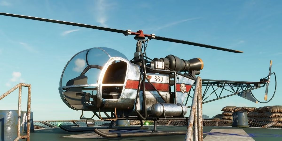 Вертолет Kaumbat. Фото: Far Cry 6