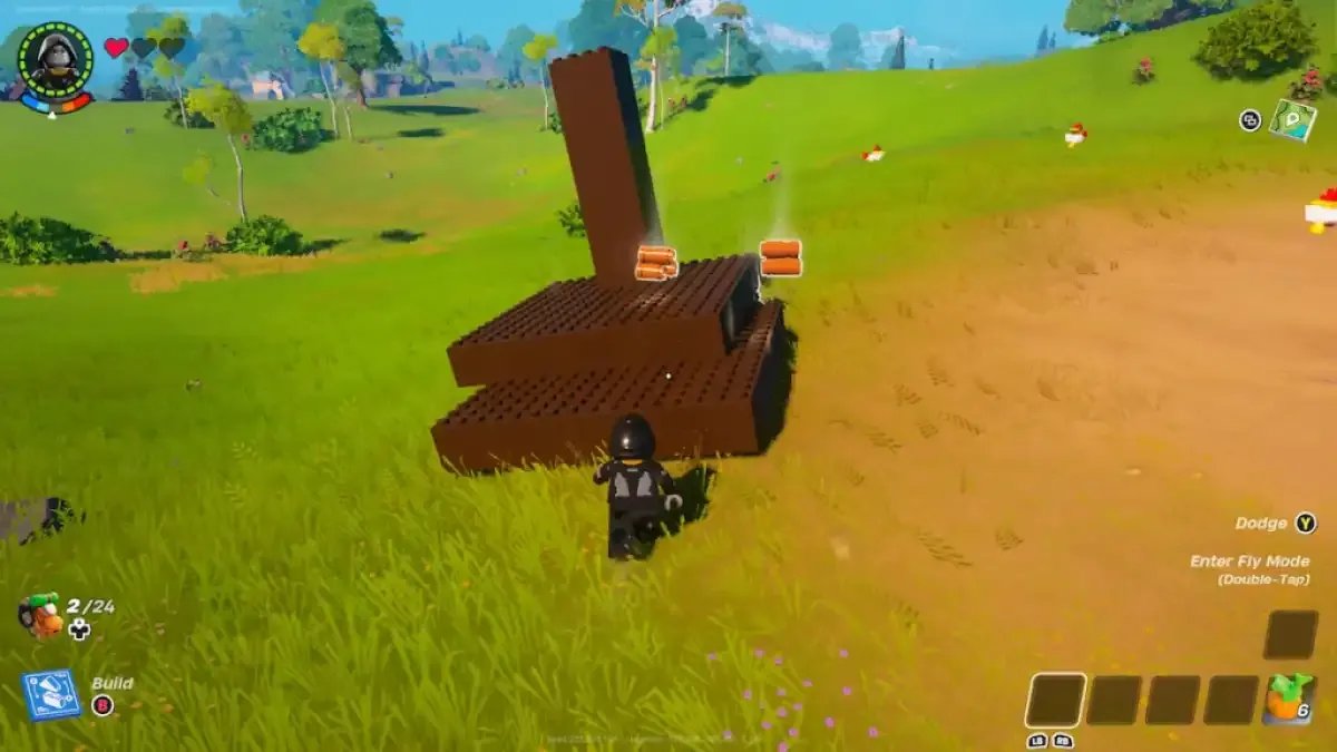 Заготовка. Фото: LEGO Fortnite