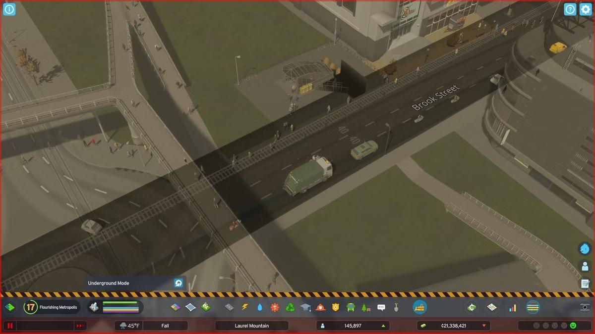 Вид подземного строительства. Фото: Cities: Skylines 2