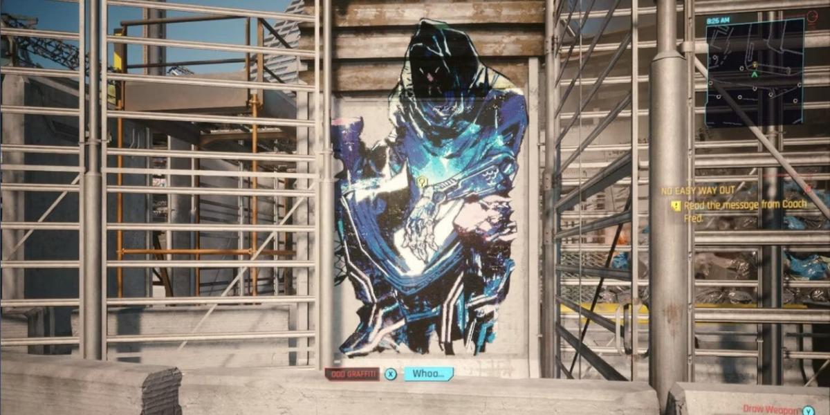 Граффити в Песьем городе. Фото: Cyberpunk 2077: Phantom Liberty