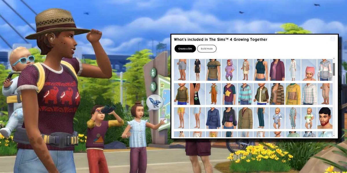 Мама и ребенок с ней же. Фото: The Sims 4