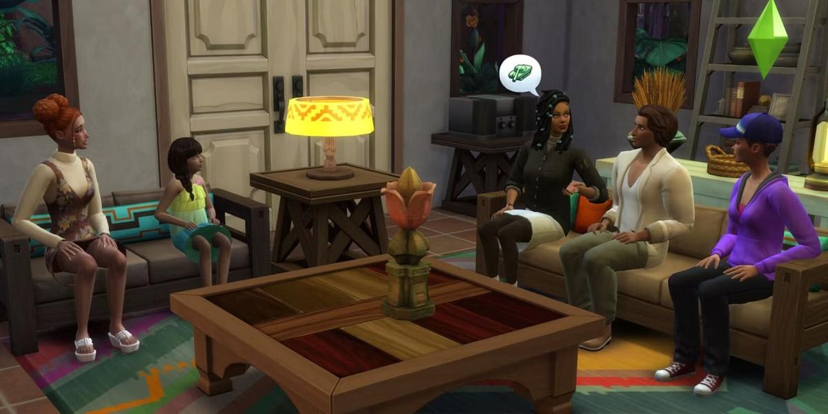 Читайте истории с друзьями. Фото: The Sims 4
