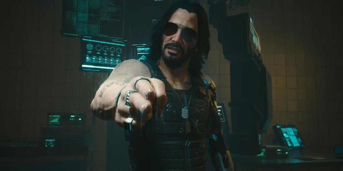 Джонни будет рядом с Ви. Фото: Cyberpunk 2077
