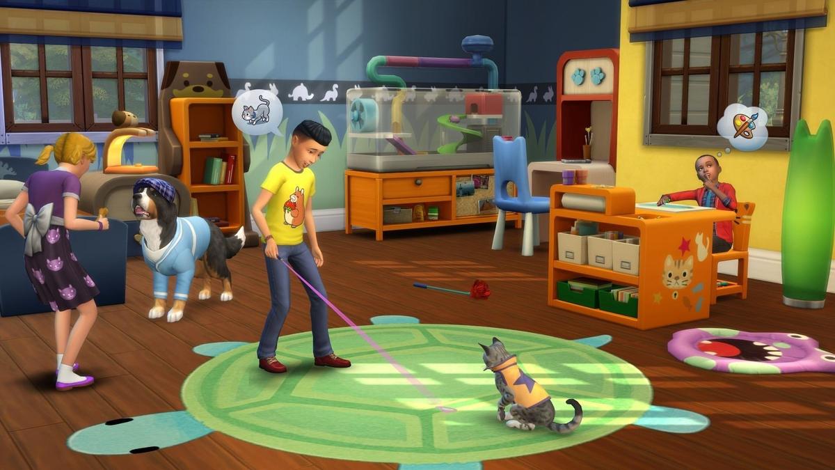 Electronic Arts запустила бесплатную раздачу The Sims 4 «My First Pet  Stuff». Игру можно забрать на официальном сайте — 64 бита