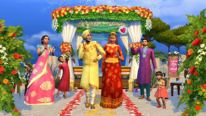 Мальчика можно зачать. Фото: The Sims 4