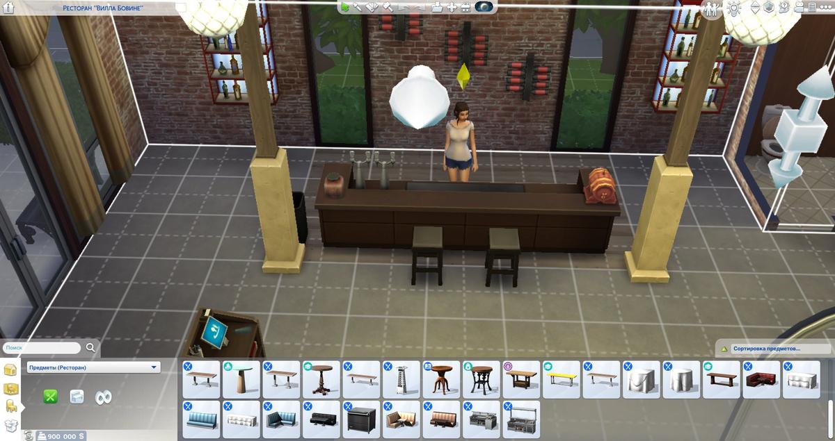 Bar. Foto: The Sims 4