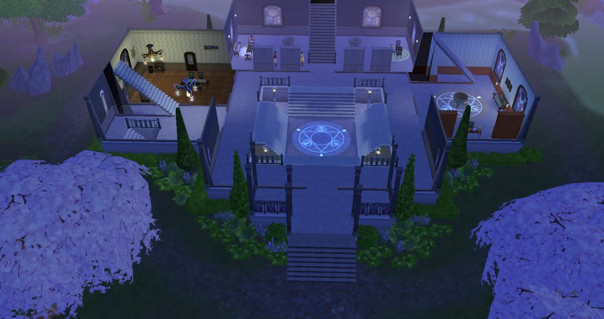 Волшебный мир. Фото: The Sims 4