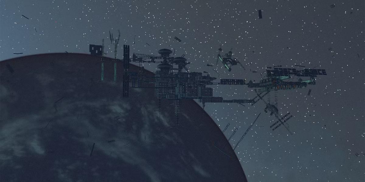 Багровый флот в Starfield. Фото: Starfield