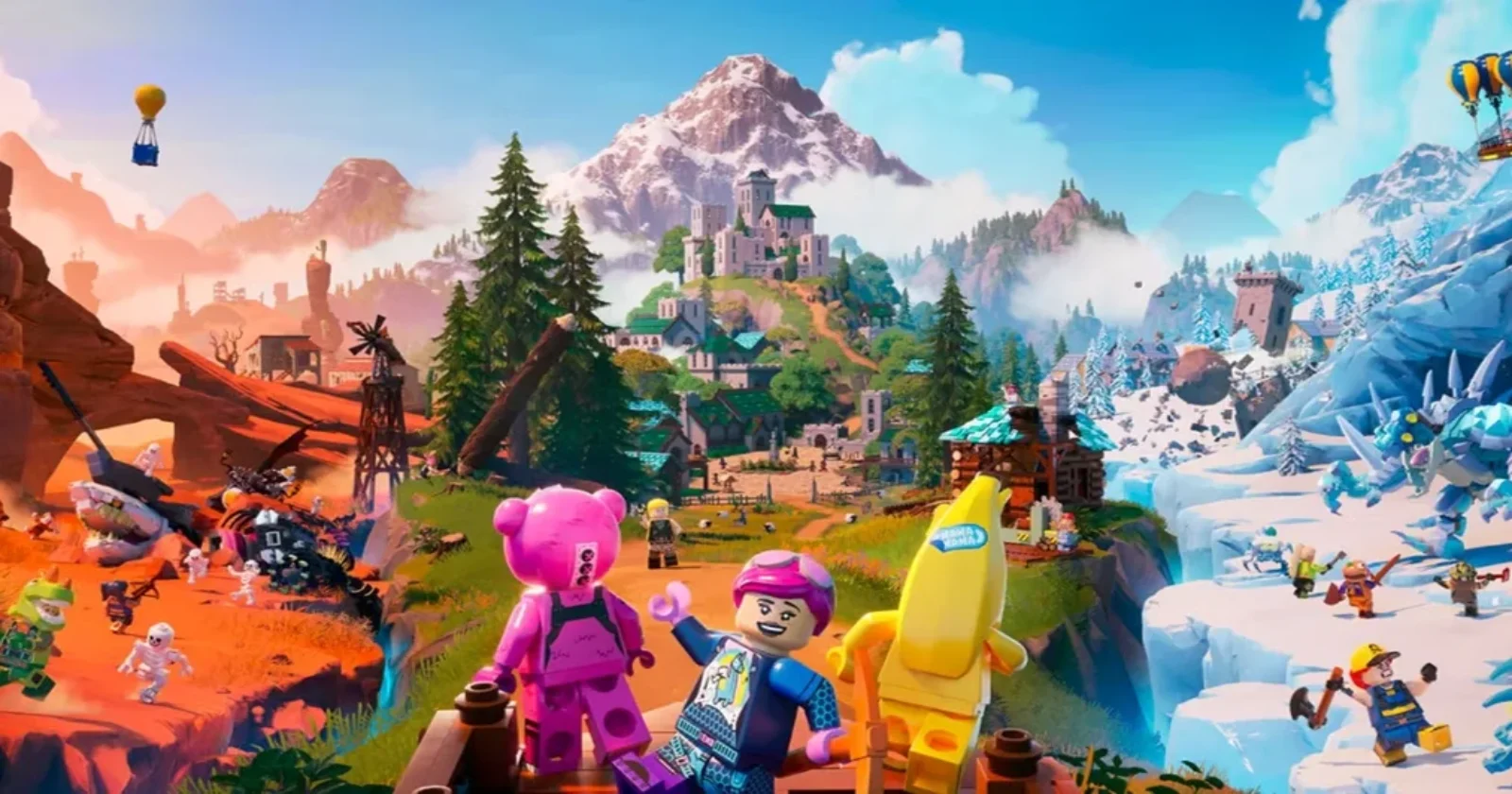 LEGO Fortnite: список улучшений деревни и материалы для улучшения — 64 бита